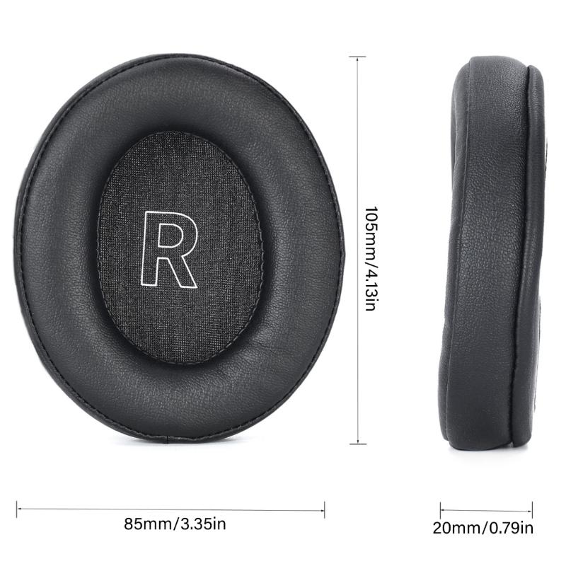 Premium Protein Leather Replacement Earpads Breathable Comfort Fit For XIBERIA K02 Earphone Ear Cushions Extended Gaming