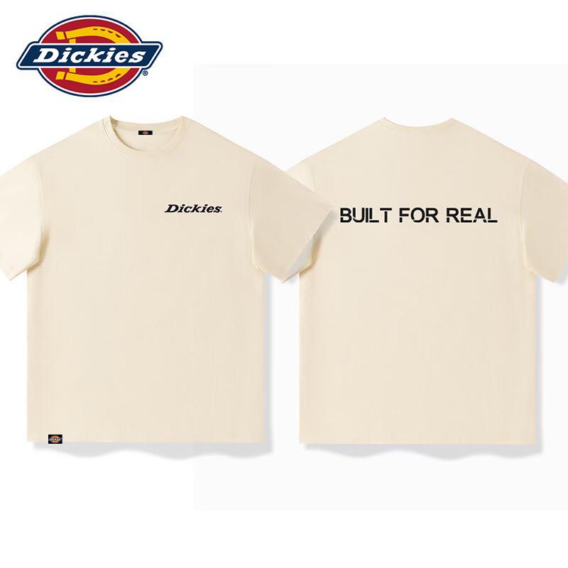 Dickies Men's Relaxed Fit Pure Cotton Short Sleeve T-Shirt