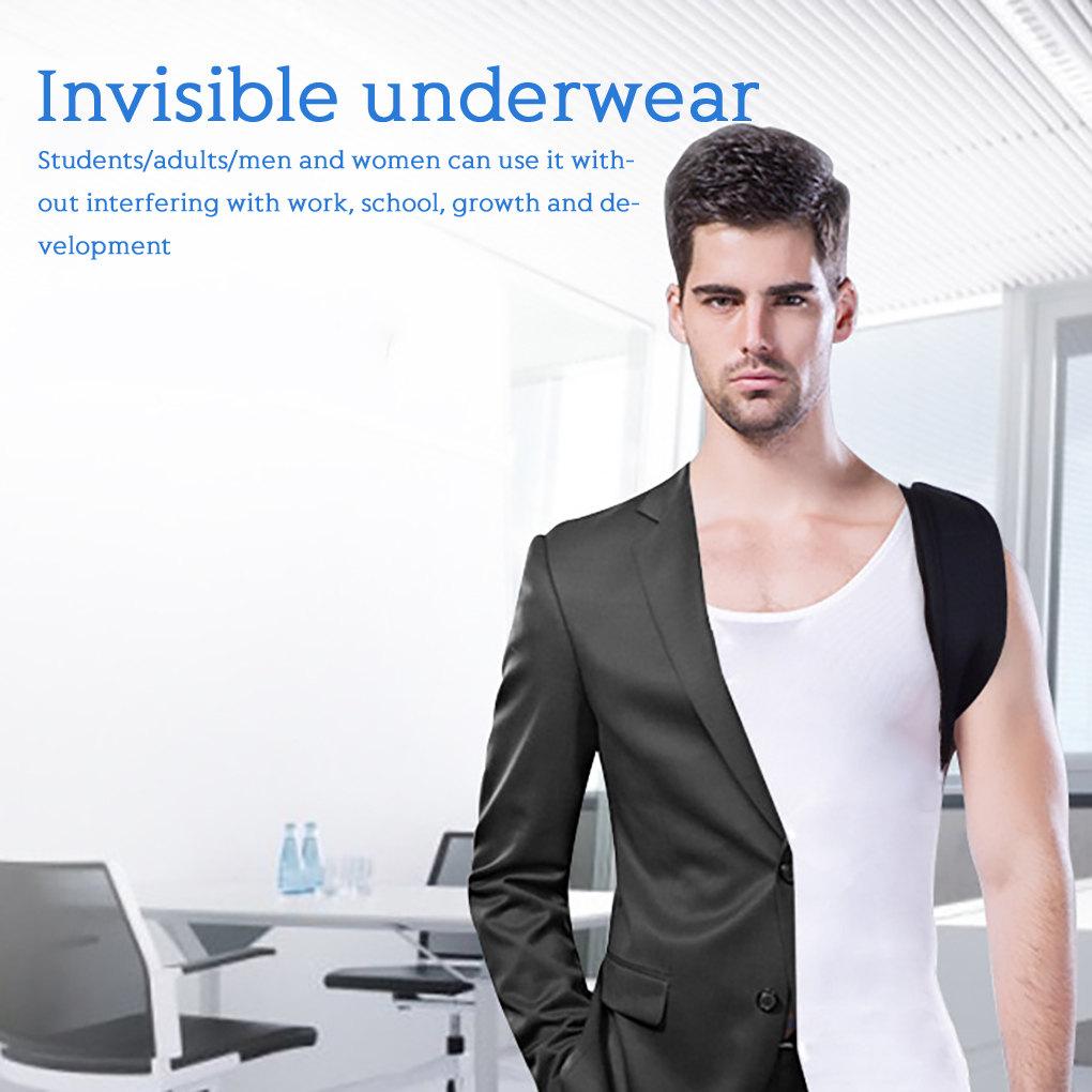 Posture Corrector Adjustable Shoulder Belt Support Kyphosis Correction Brace