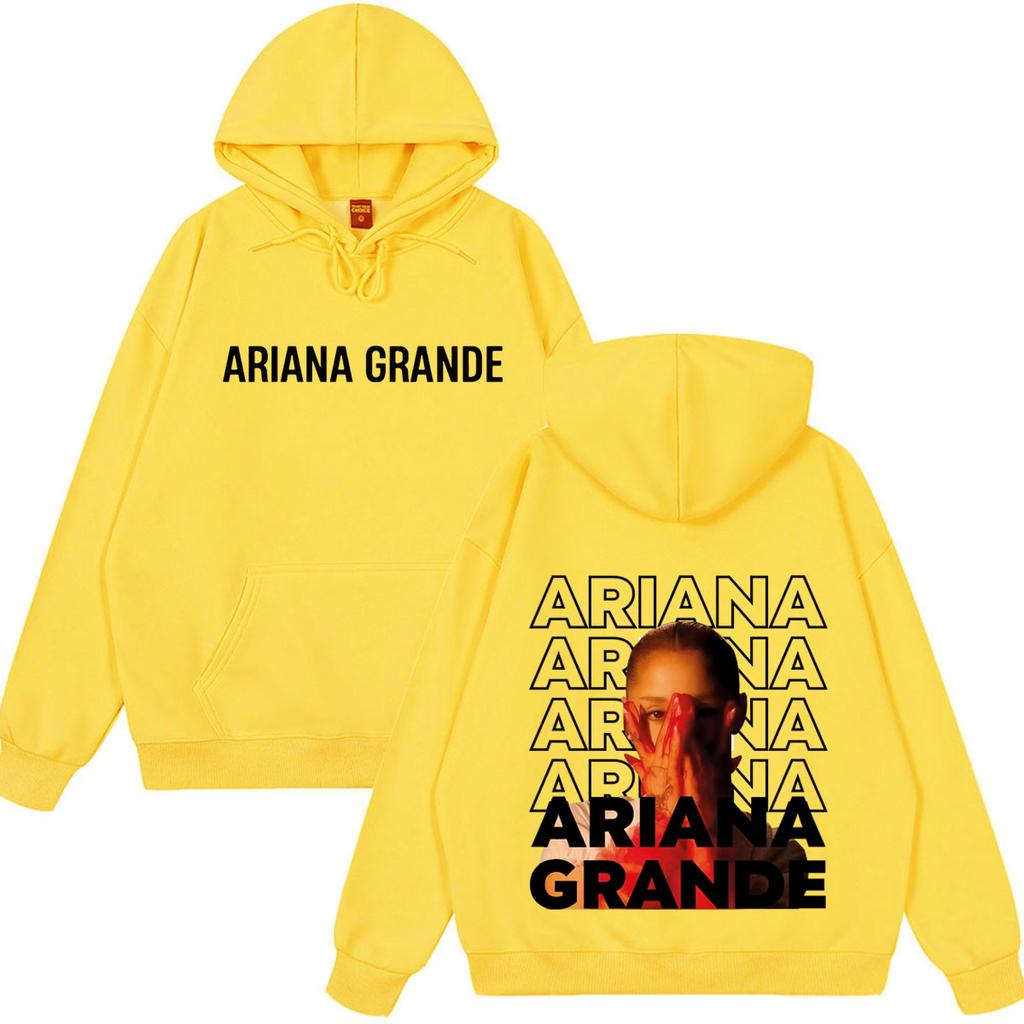 Ariana Grande The Eternal Sunshine Tour Graphic Hoodie Unisex Fashion Sweatshirts Long-sleeved Loose Casual Vintage Pullover