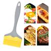 BBQ Silicone Oil Brush Food Grade Flexible Bristles Widened Head Ergonomic Handle Hangable Detachable Easy To Clean Barbecue Brush Kitchen Gadgets