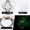 OLEVS Ladies Fashionable Quartz Popular Waterproof Diamond Date Easy To See Luminous Gift Ladies Watch White