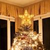 Glowing Christmas Tree Topper Star LED Xmas Atmosphere  Light  Gift