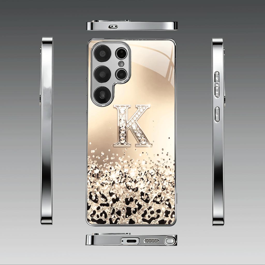 High-end PhoneCase Electroplated Glass TPU PhoneCase for Samsung Galaxy S26 S25 S24 S23 S22 S21 FE,Ultra,Plus Dropresistant