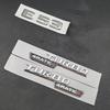 3D ABS Chrome E53 Logo Letters TURBO 4MATIC Badge Car Sticker Trunk Emblem Decal For Mercedes Benz AMG W212 W213 Accessories