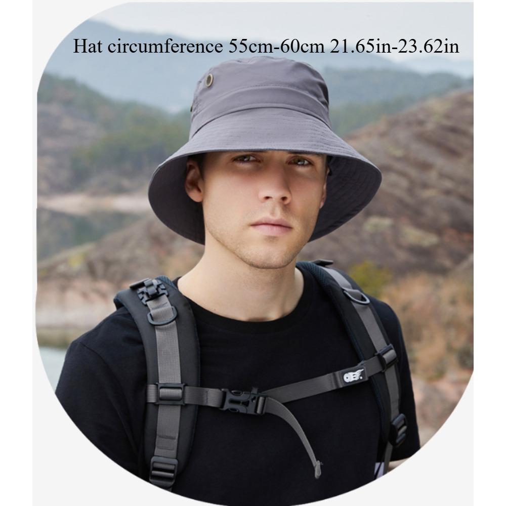 Unisex Fisherman Hat for Outdoor Sports Sun Protection Ideal for Mountaineering Fishing Cycling European - American Style