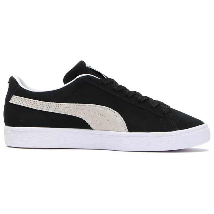 Puma Suede Casual Low-Top Sneakers Unisex Sneakers Black White 380706-01