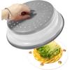 Microwave Cover with Easy Grip Handle, Collapsible Design for Space-saving Storage, Ventilation Holes for Optimal Steam Escape, Bpa Free Silicone &amp