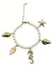 European and American sea shell  fashion holiday wind summer beach beaded ocean shell  jewelry