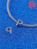 26 English Letters on The Back Love Zircon copper for Women Diy Authentic Bracelets Accessories Jewellery Making Gift