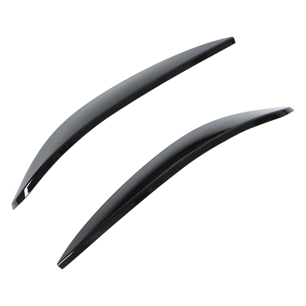 2pcs Headlight Eyebrow Left Right ABS Replacement for   Smart 453 Fortwo Forfour 2015‑2020