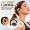 Open Ear Wireless Headphones Bluetooth 5.4, Comfortable Lightweight Earphones with LED Display, Touch Control & Type-C Charging