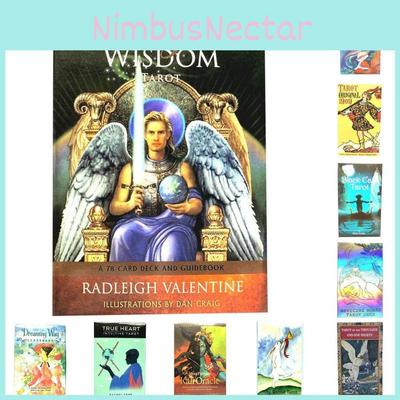 Pachet de Tarot Fermecător Cu Grafică Durabilă Pentru Joc Ușor și Captivant
