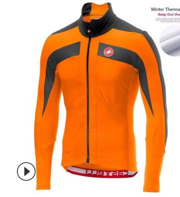 Winter Fleece To Keep Warm Cycling Clothes, Tops, Road Mountain Bikes, Men's and Women's Cycling Clothes Set