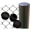 Profile end cap, lenticular plug, Fi16, 20 PCS
