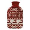 Hearth and Home Patterned 2L Hot Water Bottle And Cover
