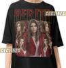 AERITH BOOTLEG SKJORTE / Aerith Gainsborough Konsert T-skjorte / Aeris Blomsterjenta Vintage T-skjorte / Earisu Geinzubūru Rap Merch