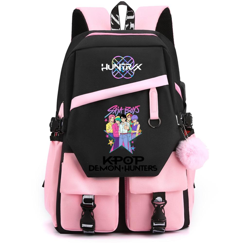 Anime Printed Large Capacity Backpack for Teenger Student Girl Boy Schoolbag Bookbag Women Waterproof Travel Bag Gift