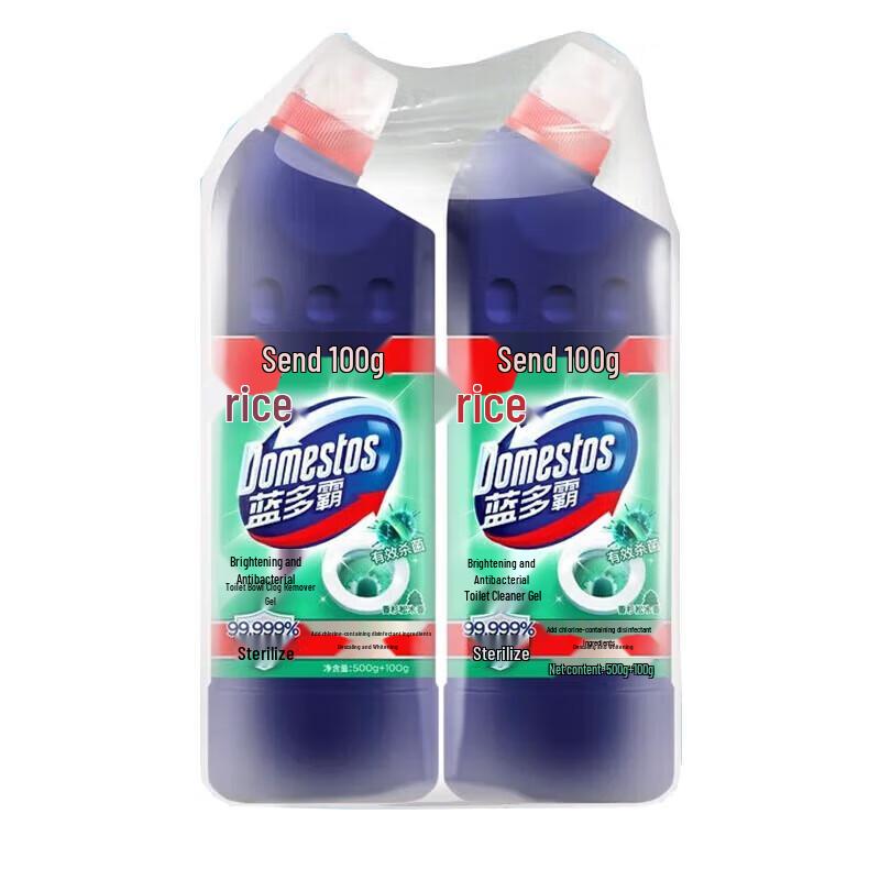 DOMESTOS Brightening & Sterilizing Toilet Cleaner Gel