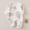 Newborn Baby Cotton Romper: A-Class Spring & Fall Pajamas, Boneless Crawling Onesie
