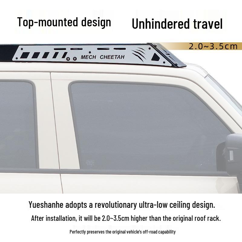 Compatible with Tank 300 Black Panther Roof Luggage Rack Expansion, Platform Side Ladder, and Side Mech Backpack.