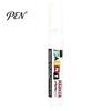 Oil Based Paint Pens 12 Colors Flat Tip Marker, Broad Pen for Metal Tire Plastic Surface Steel Glass Leather, Waterproof Quick Dry Touch Up