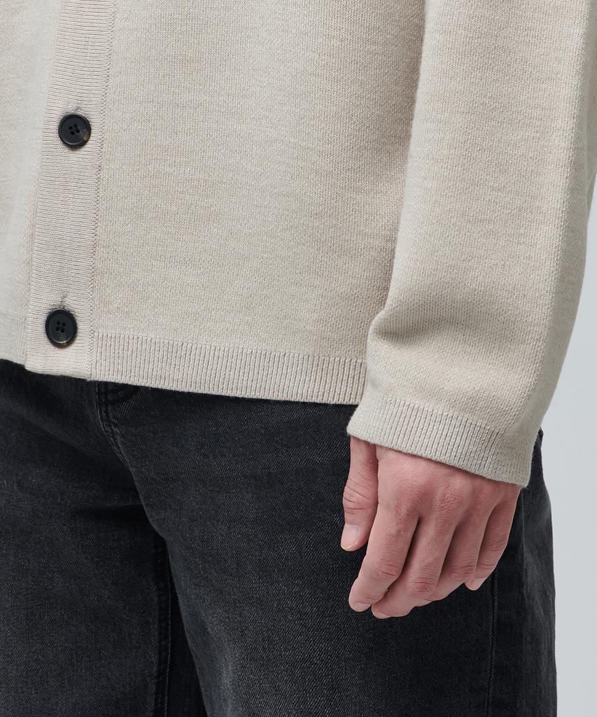 Musinsa Standard Minimalist Cardigan [Oatmeal]