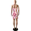 Y1650 Sexy Backless Sleeveless Suspender Dress for Women