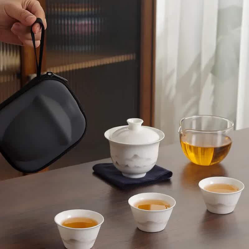 Portable Quick Travel Tea Set