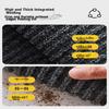 Yinshang Entrance Door Mat, Red Embroidery, Front Door Foot Mat, Doorway Carpet, Housewarming Doormat, Cuttable, Safe Entry And Exit