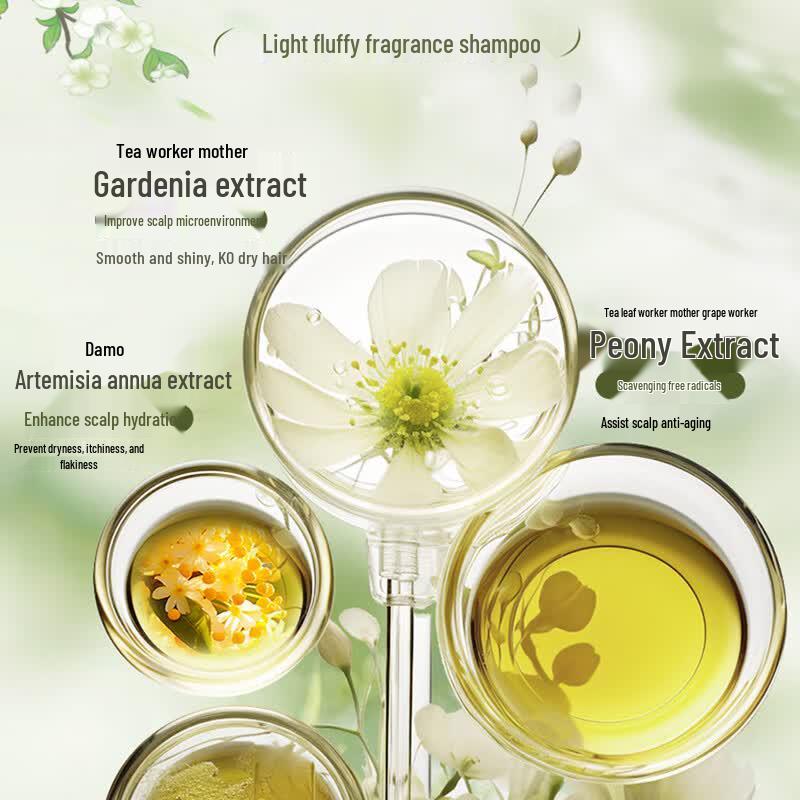 Hanfang Wugu Gardenia Scent Volumizing Amino Acid Shampoo