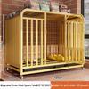 Large Pet Cage: Multi-Sized Dog & Cat Enclosure with Toilet Space