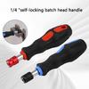 1/4 Hexagonal Shank Quick Releases Electric Drill Adapters Magnetic Screwdriver Bit Holder Power Tool Accessories