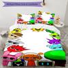 3pcs SPRUNKI9 Design Cover Set - HD Printed Bedding with 1 Cover and 2 Pillowcases - Perfect for Home and Dorm Decor