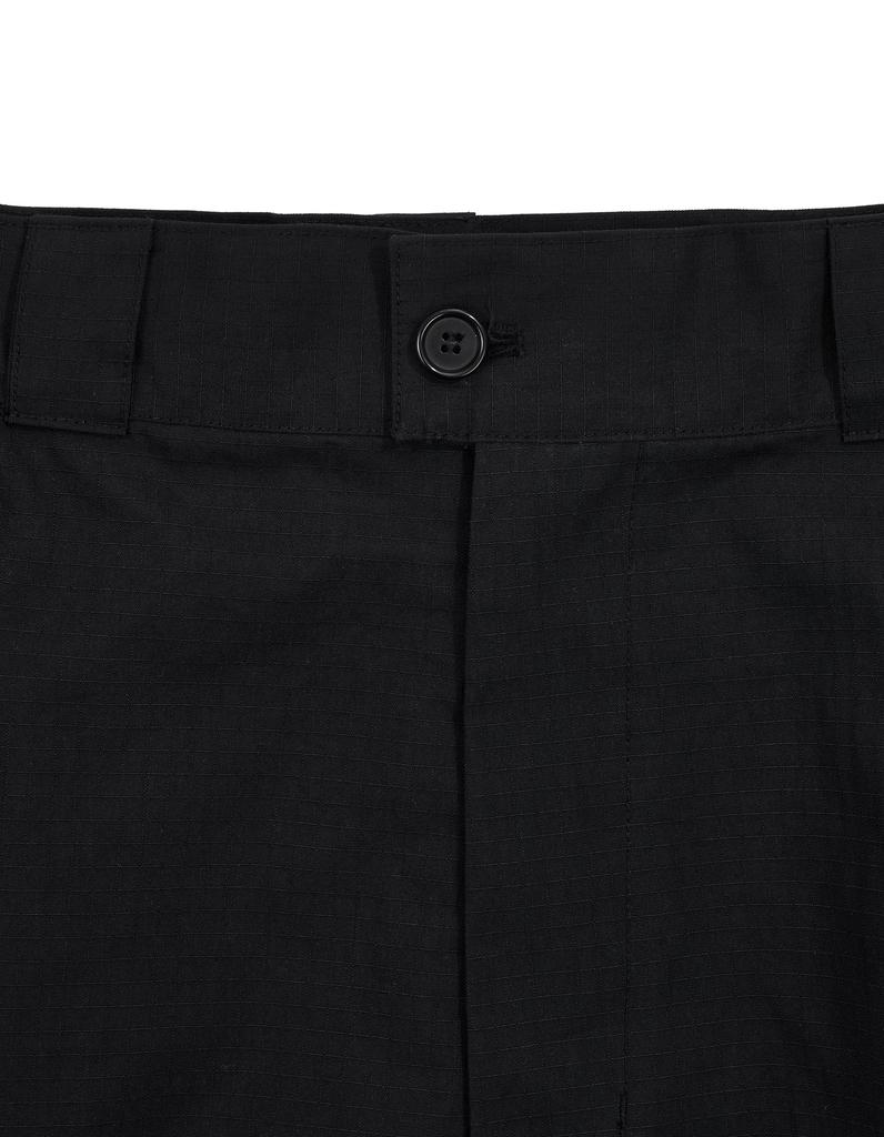 LORES Double Pocket Cargo Short - Black