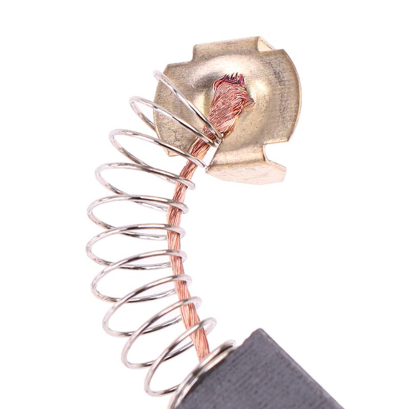 10Pcs Angle Grinder Carbon Brushes 6*10*17Mm Power Tool Motors Spare Parts