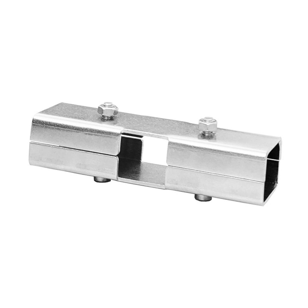 Stainless Steel Square Tube Connector Replacement Connection Fastener Fixed Joint 3 Way Elbow Pipe Fitting Easily Install