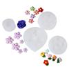 Mini Kwiaty Seria Silikonowe Formy DIY Handmade Ciasto Kremówki Pieczenia Ciasto Czekoladowe Ciasto Narzędzia Żywicy Polimerowej Gliny Podejmowania Formy