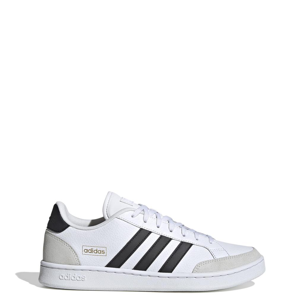 Adidas Grand Court SE Gray Size Men's Sneakers, White/Core Black/Orbit (FW3277), 27.5cm