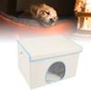 Pet House for Cats Small Dogs PP Insulated Foldable Pet Cave Hidway Cat Shelter for Home Outdoor