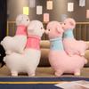 50/70/100cm Alpaca Pillow Plush Toy Stuffed Plush Sheep Llama Doll Animal Toys for Kids Soft Cushion Home Baby Birthday Gift