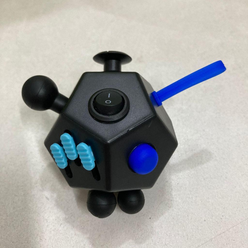 Second Generation 12-Sided Stress Relief Decompression Magic Cube Toy