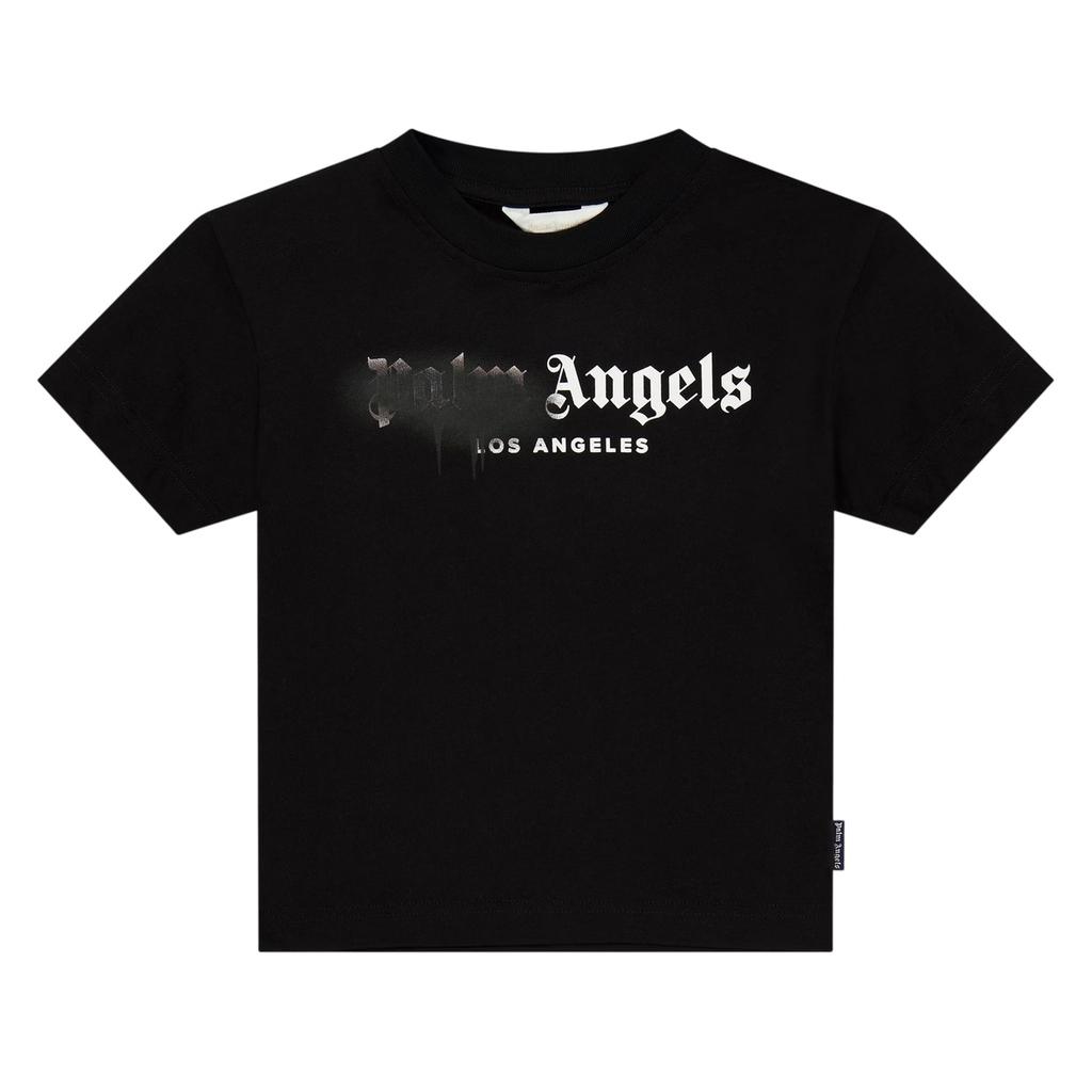 Palm Angels Kinder/Kids Sprühlogo T-Shirt