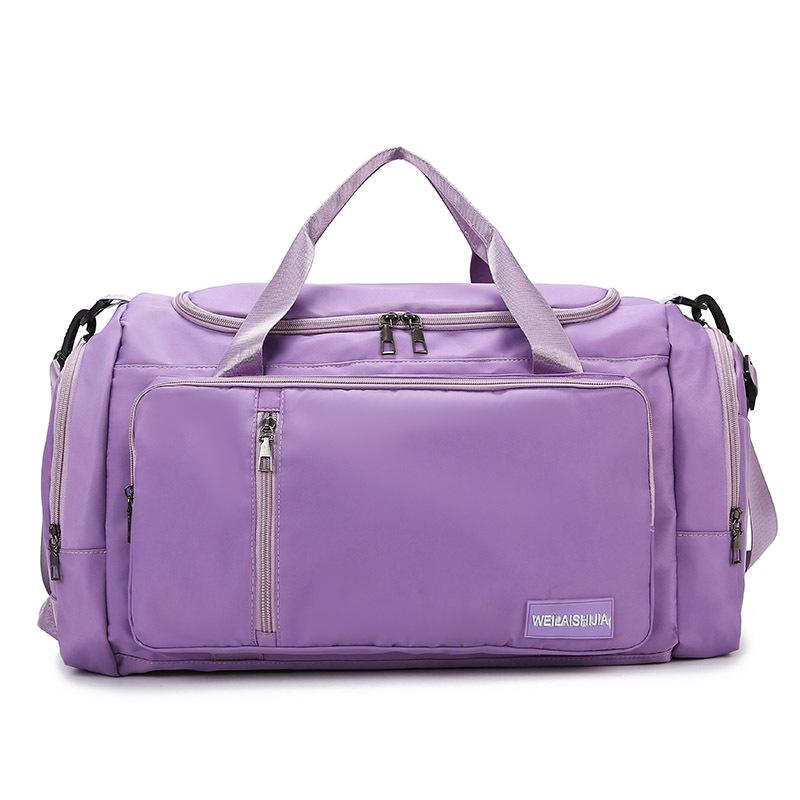 Travel Bag Large Capacity Short-distance Business Trip Duffel Bag Wet and Dry Portable Fitness Accommodation Storage Clothing Messenger Bag