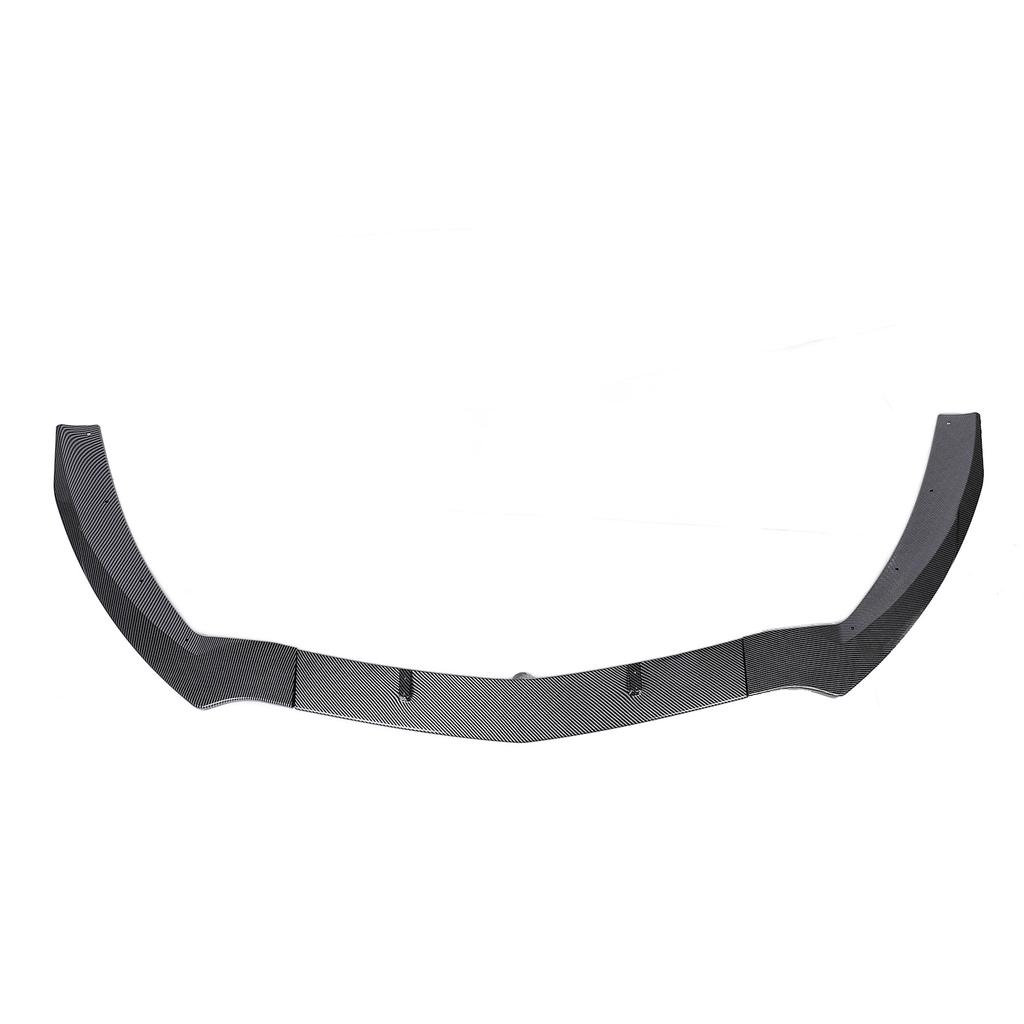 3PCS Front Bumper Lip High Strength ABS Bumper Lip Spoiler Body Kit for CLA-Class C117 Facelift Standard 2016-2019