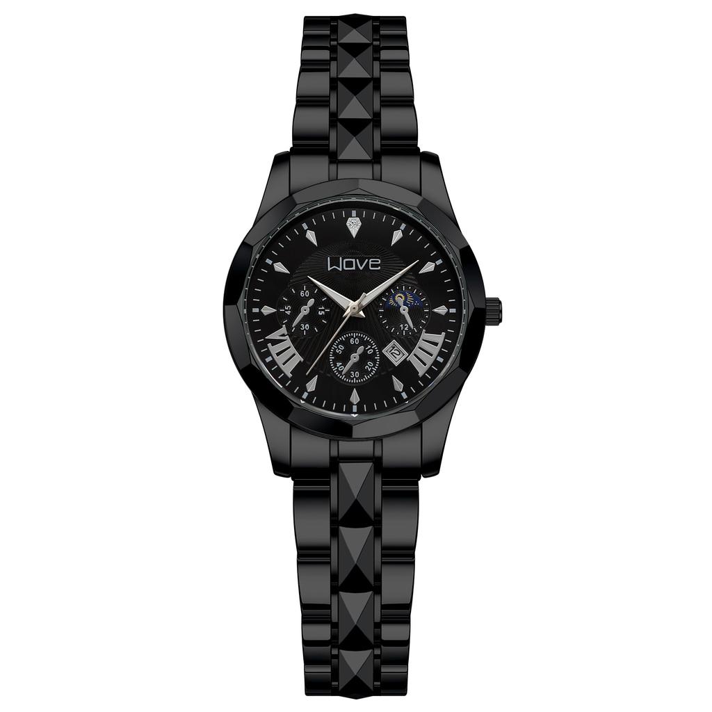 Luminous Calendar Men'S Hand, Fashion Business Quartz Watch, Non-Mechanical Watch Couple Watch