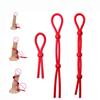 Adjustable Penis Ring Rope Sex Toys for Adult Men Silicone Ejaculation Delay Cock Scrotum Ring Male Lasting Cockring