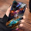 Nebula Exquisite Atmosphere PhoneCase Glass PhoneCase for Samsung Galaxy S26 S25 S24 S23 S22 S21 FE,Ultra,Plus Dropresistant