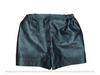 Unique Stylish 100% Leather Black Biker Shorts Genuine Boxer Lambskin Men Gym