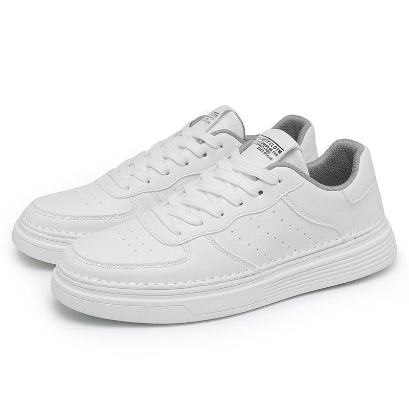 2025 New Men's Shoes Spring and Summer Comfortable and Lightweight Breathable Little White Shoes Korean Version Sports and Leisure Board Shoes Youth T